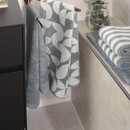 Cawö Cawo Studio gemustert 6251 Douchelaken 70x140 nordic blue