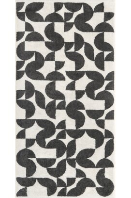 Cawo Studio gemustert 6251 Handdoek 50x100 anthrazit