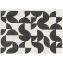 Cawö Cawo Studio gemustert 6251 Handdoek 50x100 anthrazit