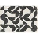 Cawö Cawo Studio gemustert 6251 Handdoek 50x100 anthrazit