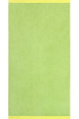 Cawo Lifestyle Splash Doubleface 7071 Handdoek 50x100 pistazie/lemon