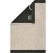 Cawo Lifestyle Splash Doubleface 7071 Gastendoekje 30x50 leinen/basalt