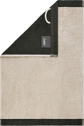 Cawo Lifestyle Splash Doubleface 7071 Gastendoekje 30x50 leinen/basalt