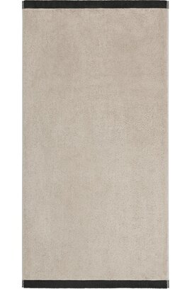 Cawo Lifestyle Splash Doubleface 7071 Douchelaken 70x140 leinen/basalt