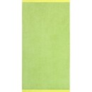 Cawö Cawo Lifestyle Splash Doubleface 7071 Washandje 16x22 pistazie/lemon