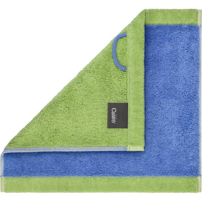 Cawo Lifestyle Splash Doubleface 7071 Handdoek 50x100 capri/pistazie Cawo Lifestyle Splash Doubleface 7071 Handdoek 50x100 capri/pistazie