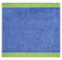 Cawo Lifestyle Splash Doubleface 7071 Gezichtsdoekje 30x30 capri/pistazie