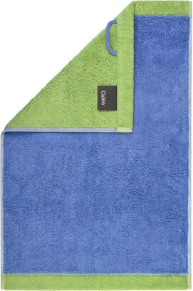 Cawo Lifestyle Splash Doubleface 7071 Gastendoekje 30x50 capri/pistazie