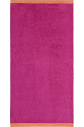 Cawo Lifestyle Splash Doubleface 7071 Handdoek 50x100 pink/mandarine