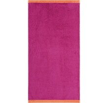 Cawo Lifestyle Splash Doubleface 7071 Douchelaken 70x140 pink/mandarine