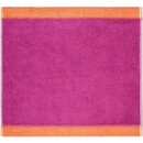 Cawö Cawo Lifestyle Splash Doubleface 7071 Gastendoekje 30x50 pink/mandarine