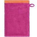 Cawö Cawo Lifestyle Splash Doubleface 7071 Washandje 16x22 pink/mandarine
