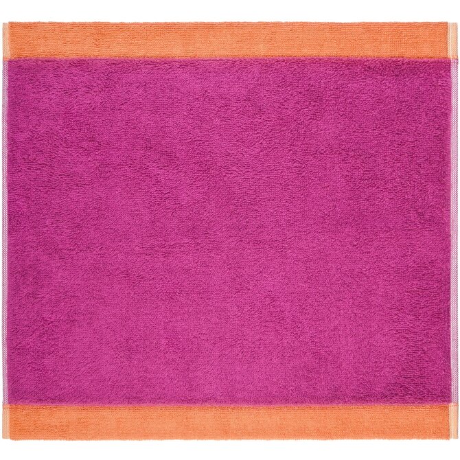 Cawo Lifestyle Splash Doubleface 7071 Washandje 16x22 pink/mandarine