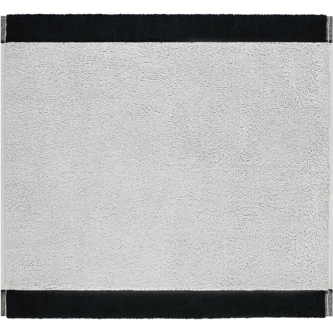 Cawo Lifestyle Splash Doubleface 7071 Gastendoekje 30x50 platin/schwarz Cawo Lifestyle Splash Doubleface 7071 Gastendoekje 30x50 platin/schwarz