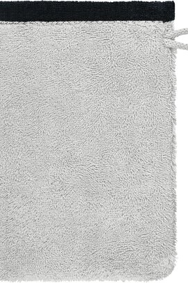 Cawo Lifestyle Splash Doubleface 7071 Washandje 16x22 platin/schwarz