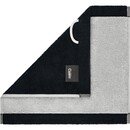 Cawö Cawo Lifestyle Splash Doubleface 7071 Douchelaken 70x140 platin/schwarz