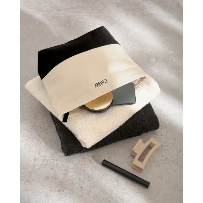 Cawo Lifestyle Accessory Bag Uni 55707 Accessory Bag 18x26 schwarz Cawo Lifestyle Accessory Bag Uni 55707 Accessory Bag 18x26 schwarz