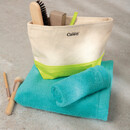 Cawö Cawo Lifestyle Accessory Bag Uni 55707 Accessory Bag 18x26 lime