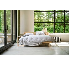 Auping Pearl Grey Satin dekbedovertrek 240x200/220 Grey