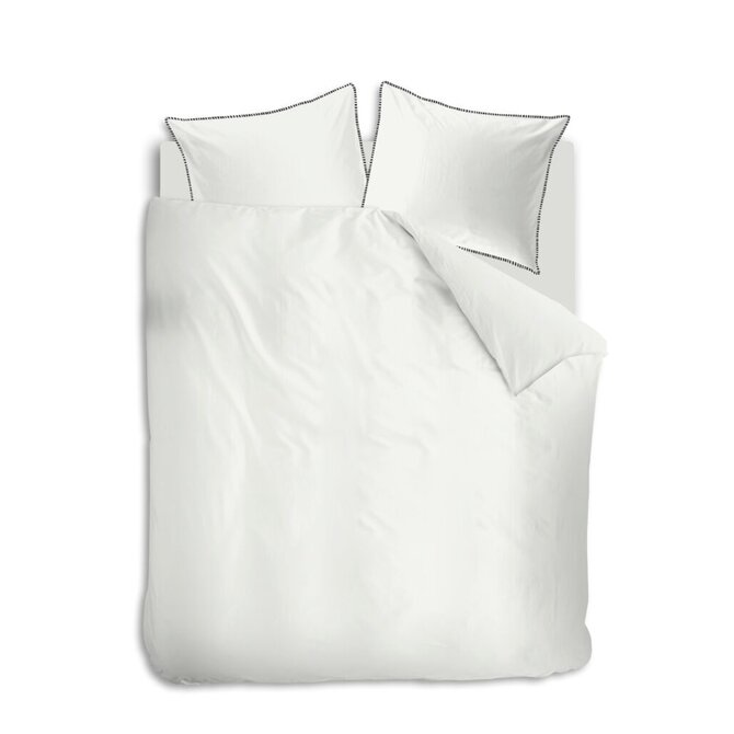 Auping Clear White Percale dekbedovertrek 200x200/220 White Auping Clear White Percale dekbedovertrek 200x200/220 White