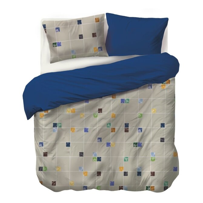 Auping Urban Mosaic dekbedovertrek 240x200/220 Multi Auping Urban Mosaic dekbedovertrek 240x200/220 Multi