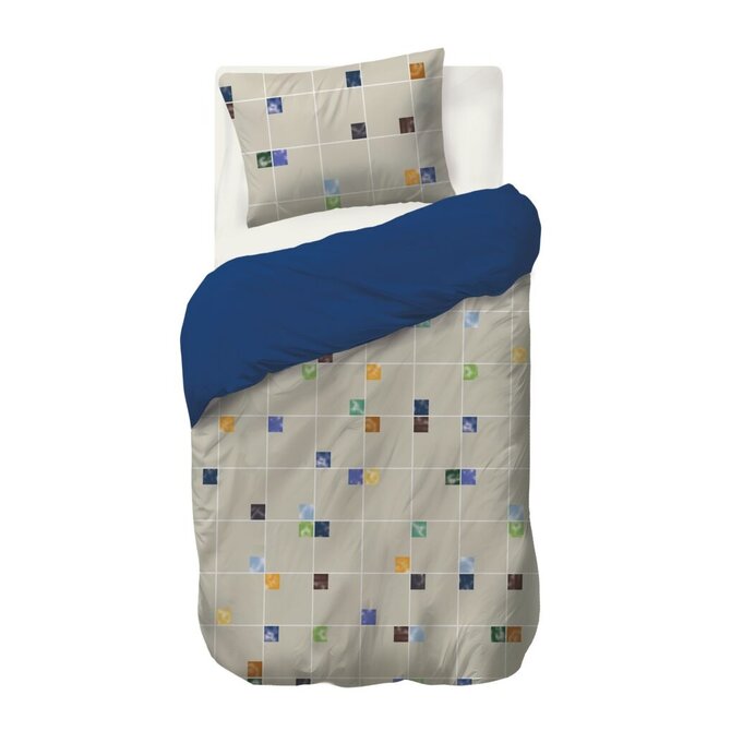 Auping Urban Mosaic dekbedovertrek 240x200/220 Multi Auping Urban Mosaic dekbedovertrek 240x200/220 Multi