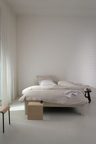Auping Auping Sand Beige Percale dekbedovertrek 200x200/220 Beige