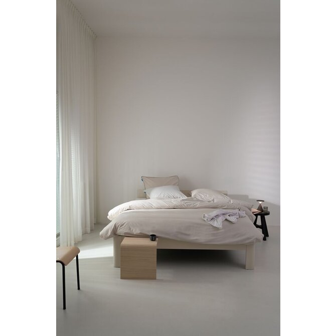 Auping Sand Beige Percale dekbedovertrek 140x200/220 Beige