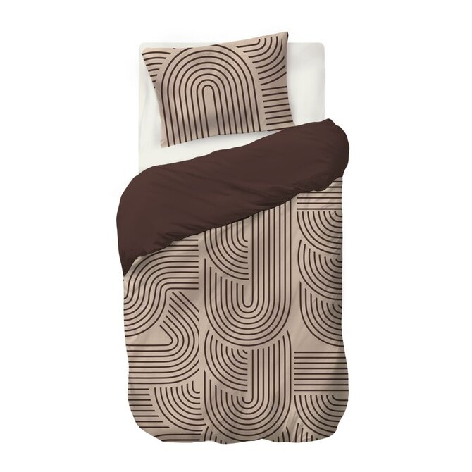 Auping Cedar Waves dekbedovertrek 140x200/220 Brown