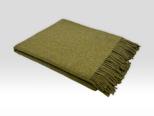 Mcnutt of Donegal McNutt of Donegal plaid Forever Wool 145x200 Olive