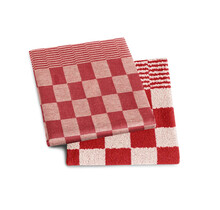 DDDDD Theedoek Barbeque 60x65 Rood