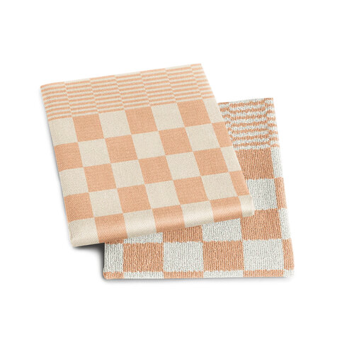 DDDDD DDDDD Theedoek Barbeque 60x65 Pastel Peach afbeelding