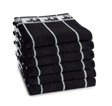 DDDDD Keukendoek Koe 50x55 Zwart