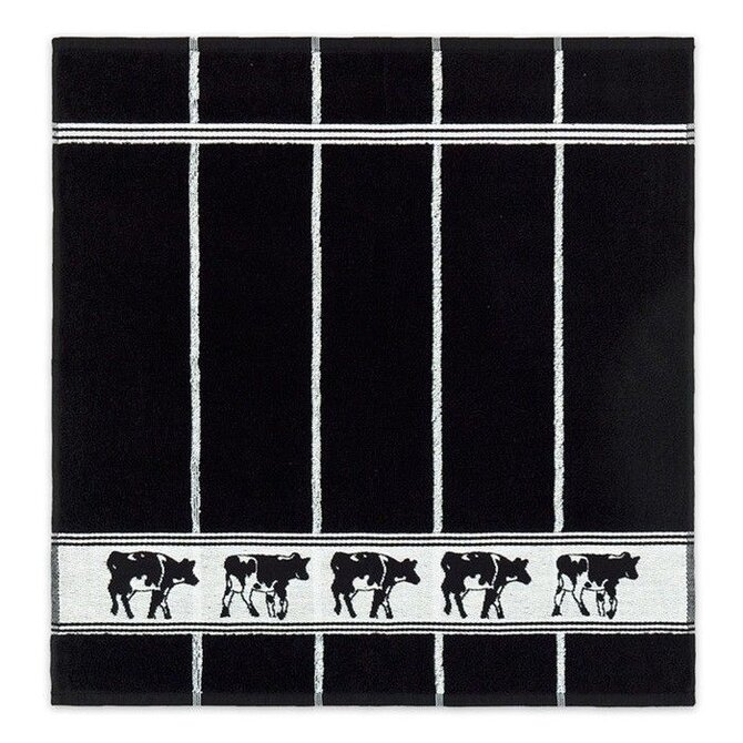 DDDDD Keukendoek Koe 50x55 Zwart DDDDD Keukendoek Koe 50x55 Zwart