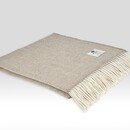 Mcnutt of Donegal McNutt of Donegal  plaid pure wool Heritage 145x200 Sandstone