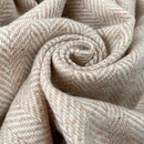 Mcnutt of Donegal McNutt of Donegal  plaid pure wool Heritage 145x200 Sandstone