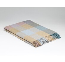 McNutt of Donegal plaid lambswool 140x200 Coastal check
