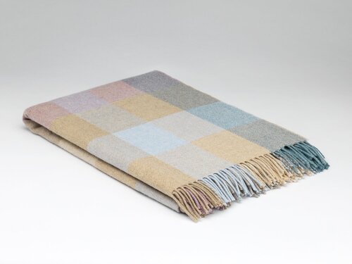 Mcnutt of Donegal McNutt of Donegal plaid lambswool 140x200 Coastal check