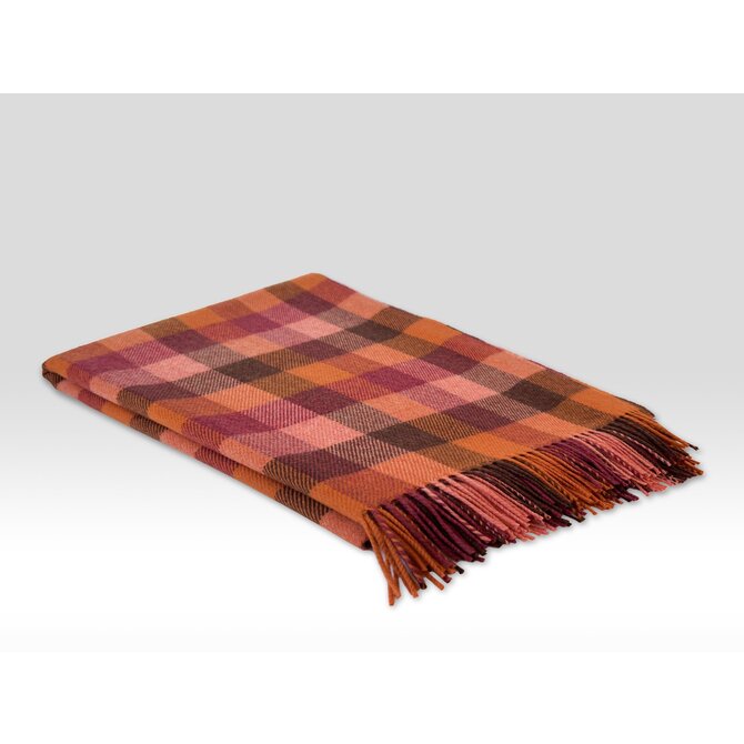 McNutt of Donegal plaid lambswool 140x200 Fall
