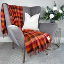 Mcnutt of Donegal McNutt of Donegal plaid lambswool 140x200 Fall
