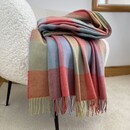 Mcnutt of Donegal McNutt of Donegal plaid lambswool 140x200 Starbusrst check