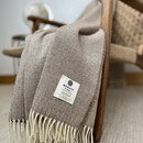 Mcnutt of Donegal McNutt of Donegal plaid lambswool 140x200 Spotted butterscotch
