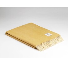 McNutt of Donegal plaid lambswool 140x200 Lemon