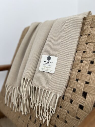 Mcnutt of Donegal McNutt of Donegal plaid lambswool 140x200 Basswood