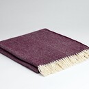 Mcnutt of Donegal McNutt of Donegal plaid lambswool 140x200 Burgundy