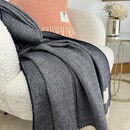 Mcnutt of Donegal McNutt of Donegal plaid lambswool 140x200 Navy