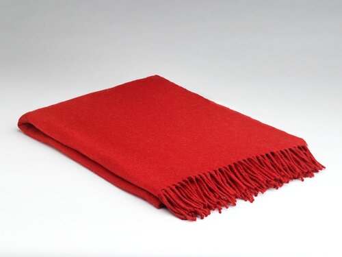 Mcnutt of Donegal McNutt of Donegal plaid Cashmere Lambswool 140x200 Rouge