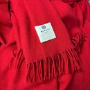 Mcnutt of Donegal McNutt of Donegal  plaid Cashmere Lambswool 140x200 Rouge