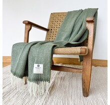 McNutt of Donegal  plaid collection 145x200 Moss