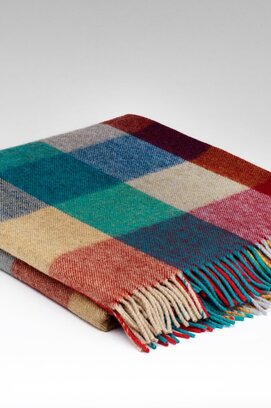 McNutt of Donegal plaid Alpaca 145x200 Urban Check